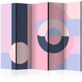  Paravan u 5 dijelova - Geometric Wreath (Violet) II [Room Dividers] 225x172 Cijene