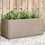Furnova Vrtno cvetlično korito svetlo rjavo 80x36x35 cm PP, (21921046) Cene