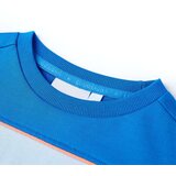  Dječja topla majica jarkoplava i svjetloplava 116 | shoptok.hr