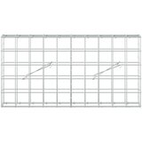  Gabion s žicom debljine 5 mm i mrežom 10x10 cm 100x10x50 cm - 10 cm 50 cm 100 cm | shoptok.hr