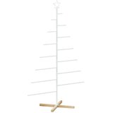  Metalno božićno drvce sa stalkom KUOPIO 180 cm Čelik Bijela | shoptok.hr