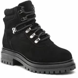 Vero Moda Pohodni čevlji Vmlenny Leather Boot 10255455 Črna
