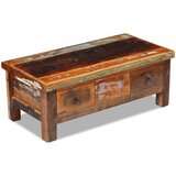 Furnova Klubska mizica s predali trden predelan les 90x45x35 cm, (21913861) | Shoptok.si