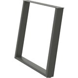 vidaXL noge za jedilno mizo u-oblika 2 kosa antracit 90x(72-73) cm | Shoptok.si