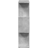 Pregrada regal za knjige 3 razina sivi 70x24x97 cm drveni | Eponuda.ba
