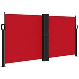 vidaXL Zložljiva stranska tenda rdeča 120x600 cm | Shoptok.si