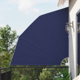 vidaXL Zaslon za privatnost na balkonu Modra 210 x 210 cm tkanina | shoptok.hr