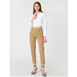 Koton High Waist Denim Trousers Lightweight Skinny Leg - Mom Jean | Shoptok.si