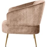 Livetastic FOTELJ, rjavosiva tekstil | Shoptok.si