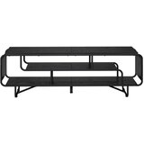  TV stalak 140 x 36 x 45 cm Crni hrast Konstruirano drvo - Crni hrast 140 x 36 x 45 cm | shoptok.hr