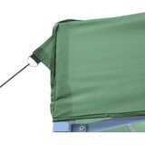 vidaXL Zložljivi pop-up šotor za zabave zelen 440x292x315 m | Shoptok.si
