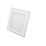 Bb Link KNS2 LED panel 6W ugradni sa staklenim okvirom cw kvadrat | ePonuda.com