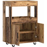  kolica Drvo hrasta 60 x 39,5 x 89 cm Prerađeno drvo | shoptok.hr