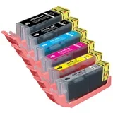 Canon 570XL 571XL set , PGI-570 XL , CLI-571 XL , komplet 6 XL kompatibilnih kartuš s čipom