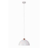 Duolla - Luster na kablu IRONLINE 1xE27/15W/230V Ø 27 cm bela/bakrena | Eponuda.com