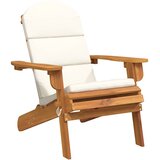  Vrtna stolica Adirondack s jastucima masivno bagremovo drvo | shoptok.hr