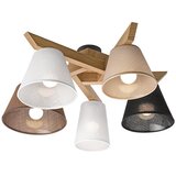  Plafonski luster ANTONIO 5xE14/40W/230V hrast | Eponuda.com