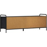  TV ormar 140 x 39,5 x 50 cm Crni hrast Konstruirano drvo | shoptok.hr