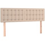  s oprugama i madrac cappuccino 140x190cm od umjetne kože | shoptok.hr
