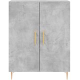  Visoka komoda siva betona 69,5x34x180 cm od konstruiranog drva | shoptok.hr