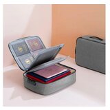 HOMEMATE Organizator za dokumente sive boje 37*27*10cm | ePonuda.com
