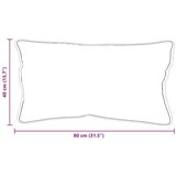 vidaXL Pokrivač s jastucima Argyle 3 pcs Bijelo 240 x 200 cm Mikrofibra | shoptok.hr