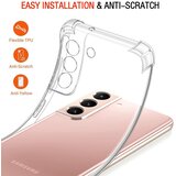 Techsuit Shockproof Clear Silicone prozirna maskica otporna na udarce za Samsung Galaxy S22 5G | shoptok.hr