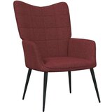  Stol za sproščanje vinsko rdeče blago, (20957506) | Shoptok.si