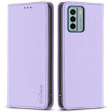 INORCO BINFEN COLOR BF18 za Nokio G22 PU usnjeno držalo za kartice Shell, magnetna preklopna torbica za telefon, (22036239) Cene