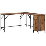 vidaXL Stol Staro drvo 141 x 141 x 75 cm Konstruirano drvo | shoptok.hr