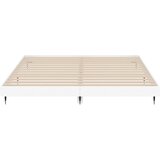  Okvir za krevet bijeli 200 x 200 cm od konstruiranog drva | shoptok.hr
