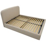Scandic Bež tapecirani bračni krevet s prostorom za odlaganje s podnicom 180x200 cm Sea – | shoptok.hr