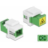 Delock optični adapter Keystone SC Simplex, zelena, 86831 Cene