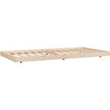  Okvir za krevet 100 x 200 cm od masivne borovine | shoptok.hr