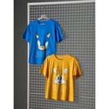 Sinsay Pamučna majica kratkih rukava 2 pack Sonic the Hedgehog | shoptok.hr
