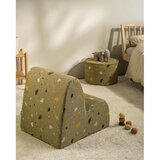 Wigiwama Zelena dječja fotelja od bouclé tkanine/od šenila Terrazzo Cloud – | shoptok.hr
