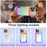  power bank rainbow 5000 mah bezicno punjenje sa rgb ogledalom | Eponuda.com