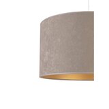  Duolla - Luster na sajli ROLLER 1xE27/40W/230V preč. 40 cm siva | Eponuda.com