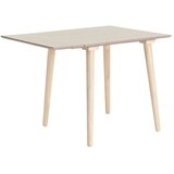 Ellos Home Raztegljiva jedilna miza z dodatno ploščo v brestovem dekorju 80x80 cm Jolina – | Shoptok.si