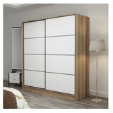 Hanah home Kale 3168 Ormar, 180x190x52cm, Bijelo-smeđa | Eponuda.ba