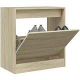 vidaXL Omarica za čevlje sonoma hrast 60x34x63,5 cm inženirski les Cene