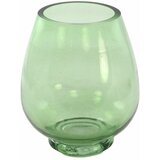  dekorativna staklena vaza - zelena 132565 Cene