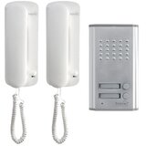 Home Interfon žični sa dvije unutarnje jedinice, elek.otvaranje - DP 012 Cijene