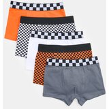 Sinsay Pamučni karirani bokseri 5 kom | shoptok.hr