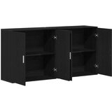  Kreveta 2 pcs Crni hrast 79 x 38 x 80 cm Konstruirano drvo | shoptok.hr