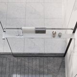 vidaXL Stenska polica za tuš kabino krom 80 cm aluminij, (21036023) | Shoptok.si