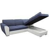 MID.YOU KOTNA SEDEŽNA GARNITURA, velur modra, bela | Shoptok.si