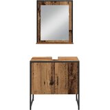  Set namještaja za kupaonicu 3 kom. Smeđa 33 x 33 x 102,5 cm | shoptok.hr