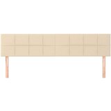  Posteljno vzglavje 2 kosa krem 80x5x78/88 cm blago, (20932254) | Shoptok.si