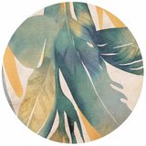  Okrugla fototapeta - Watercolour tropics 180x180 | shoptok.hr